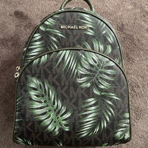 Michael Kors palm backpack
